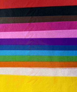 Papier De Soie Couleurs Assorties