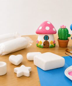Alternative view of White Air-Dry Foam Clay