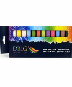 10mm x 65mm Assorted Colour Dry Pastels