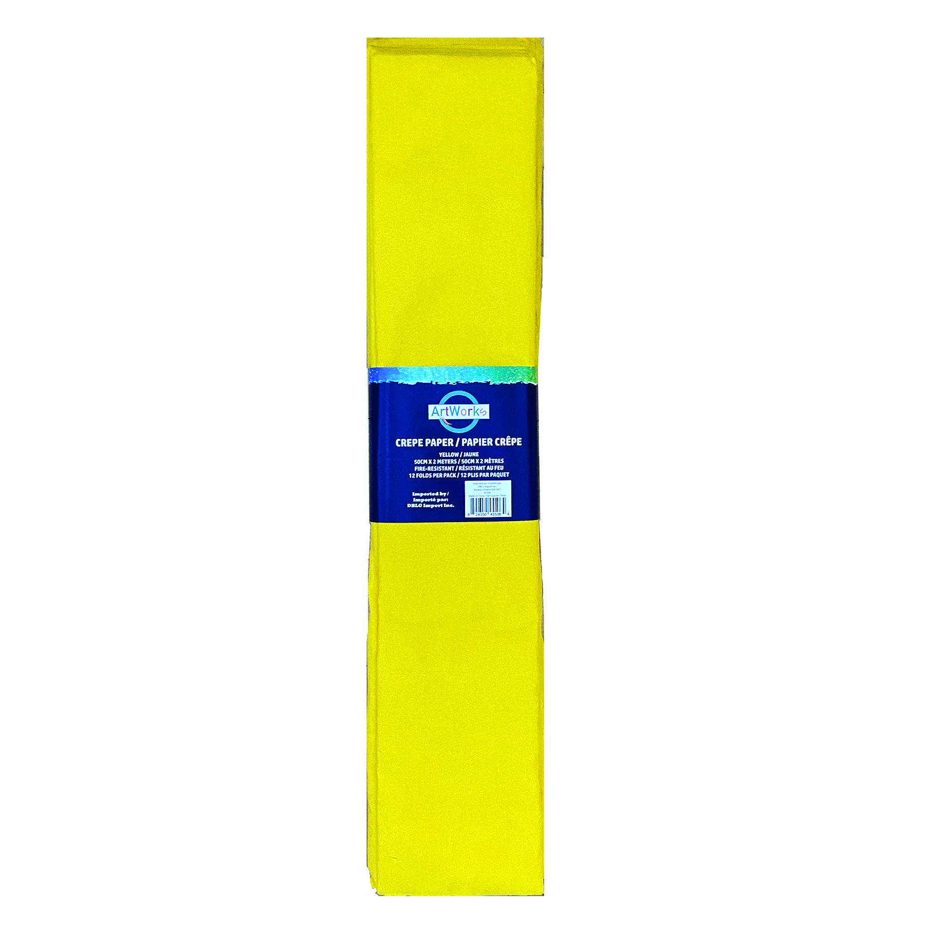 Papier Crêpe Jaune