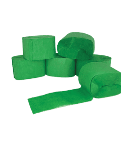 Forest Green Crepe Streamers