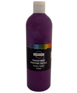 Purple Finger Paint