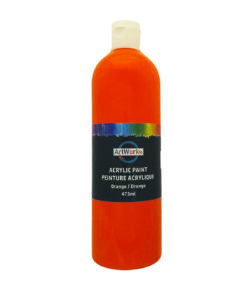 Orange Acrylic Paint