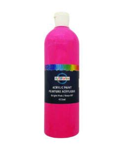 Bright Pink Acrylic Paint