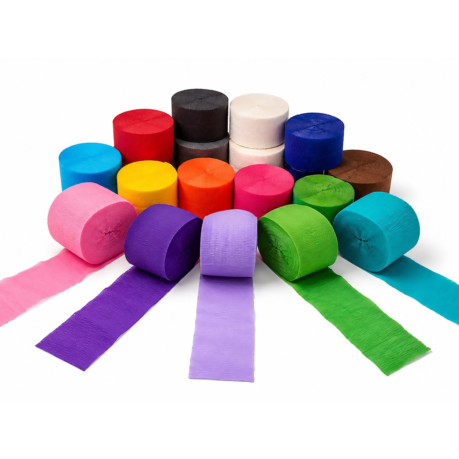 Red Crepe Streamers - Image 2