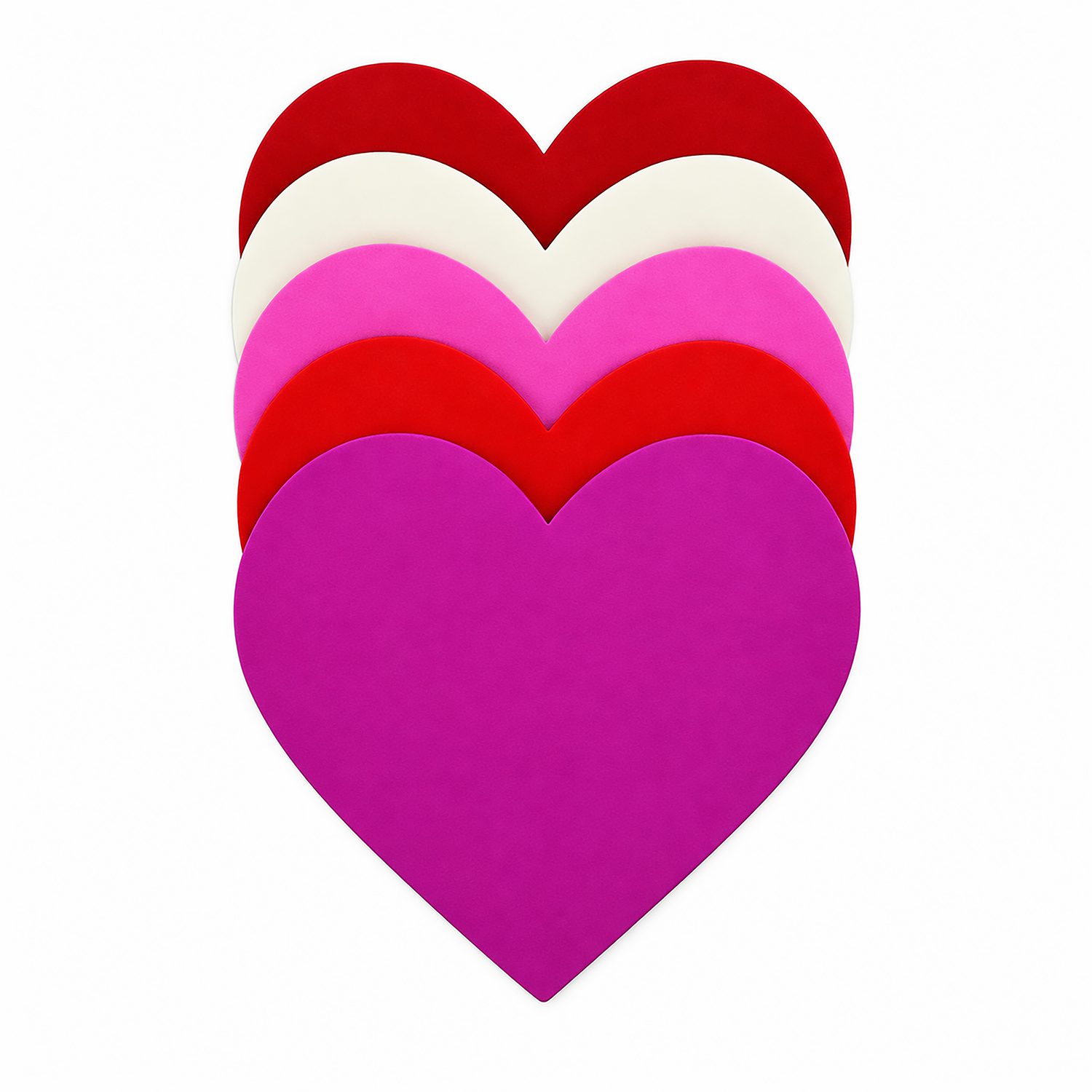 Heart Foam Stack