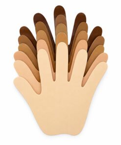 Multicultural Foam Hands