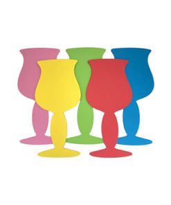 Large Foam Goblet Shapes