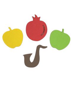 Rosh Hashanah Self-Adhesive Foam Shapes