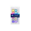 Ensemble De Peinture Aquarelle De Couleurs Métalliques Assorties Avec Pinceau