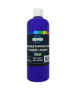 500ml Purple Washable Tempera Paint