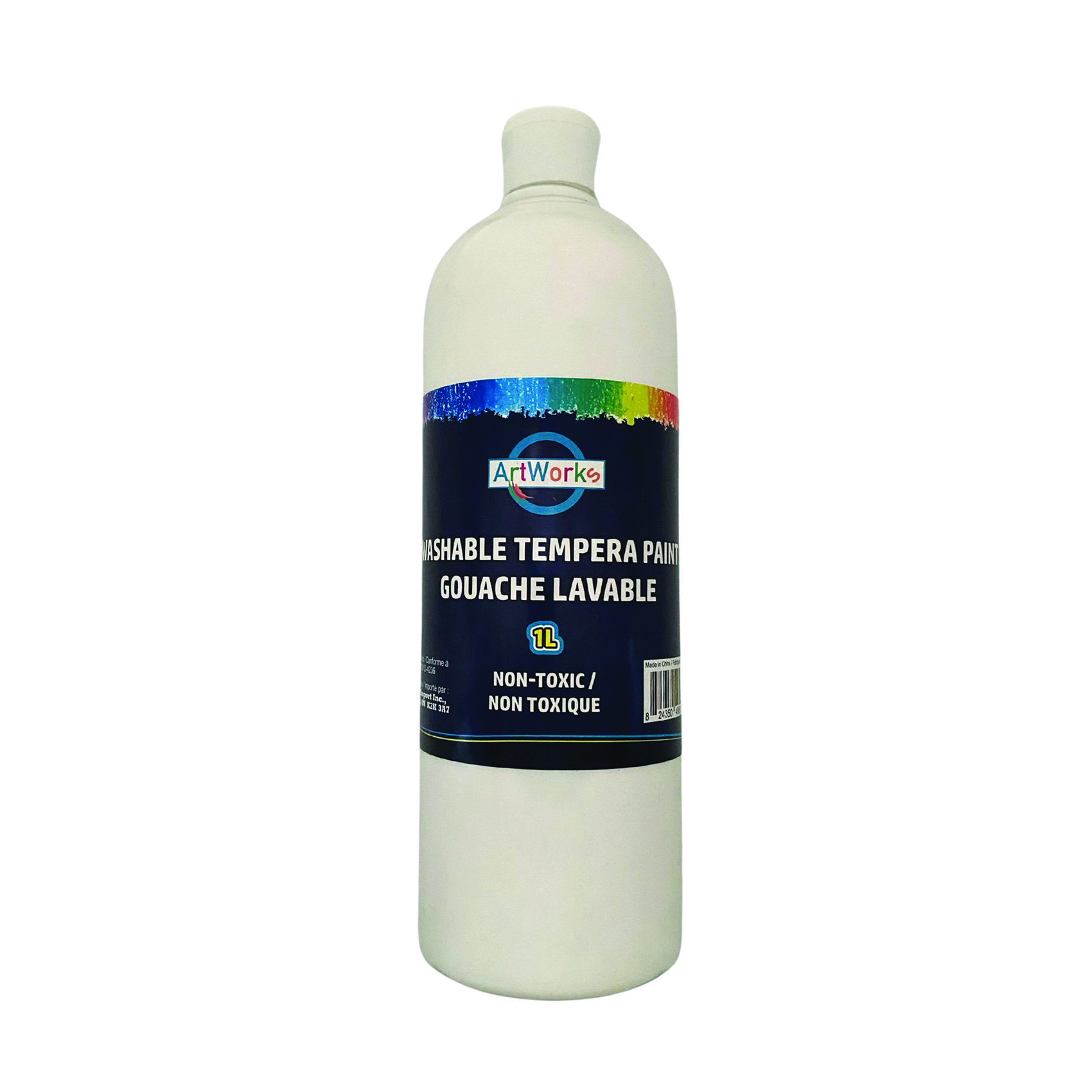 1L White Washable Tempera Paint