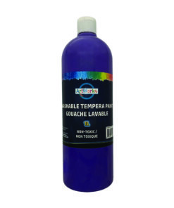 1L Purple Washable Tempera Paint