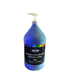 3.78L Dark Blue Washable Tempera Paint With Pump