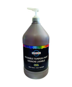 3.78L Brown Washable Tempera Paint With Pump