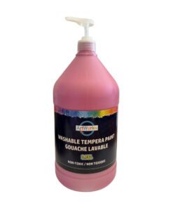3.78L Fuchsia Washable Tempera Paint With Pump