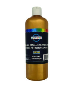 500ml Metallic Gold Washable Tempera Paint