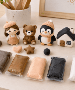 Alternative view of Multicultural Air-Dry Foam Clay