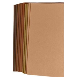 Feuilles De Mousse 9" × 12″ De Couleurs Multiculturelles Assorties