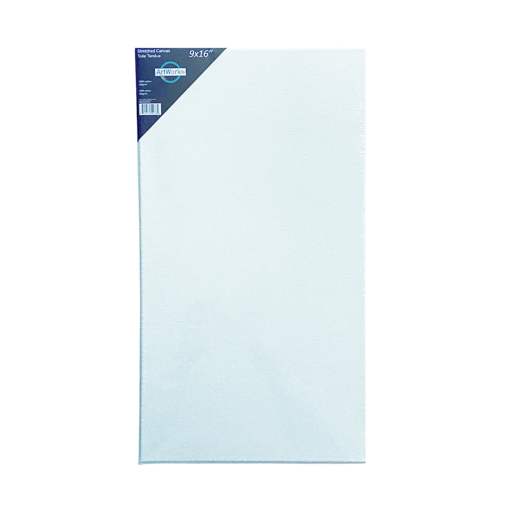 9" x 16” Stretched Canvas Board