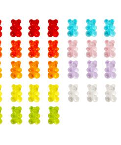 Perles En Forme D'Ours En Gomme