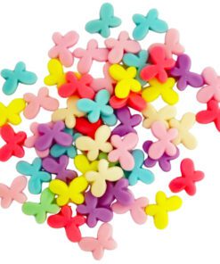 Assorted Colour Butterfly Beads