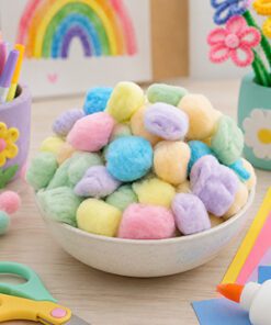 Alternative view of Assorted Pastel Colour Craft Fluffs