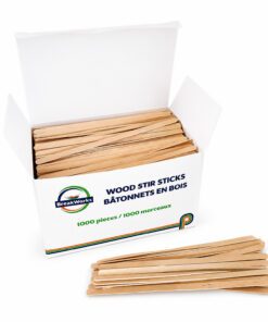 Wood Coffee Stir Sticks