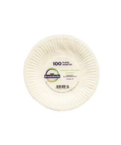 6" White Paper Plates