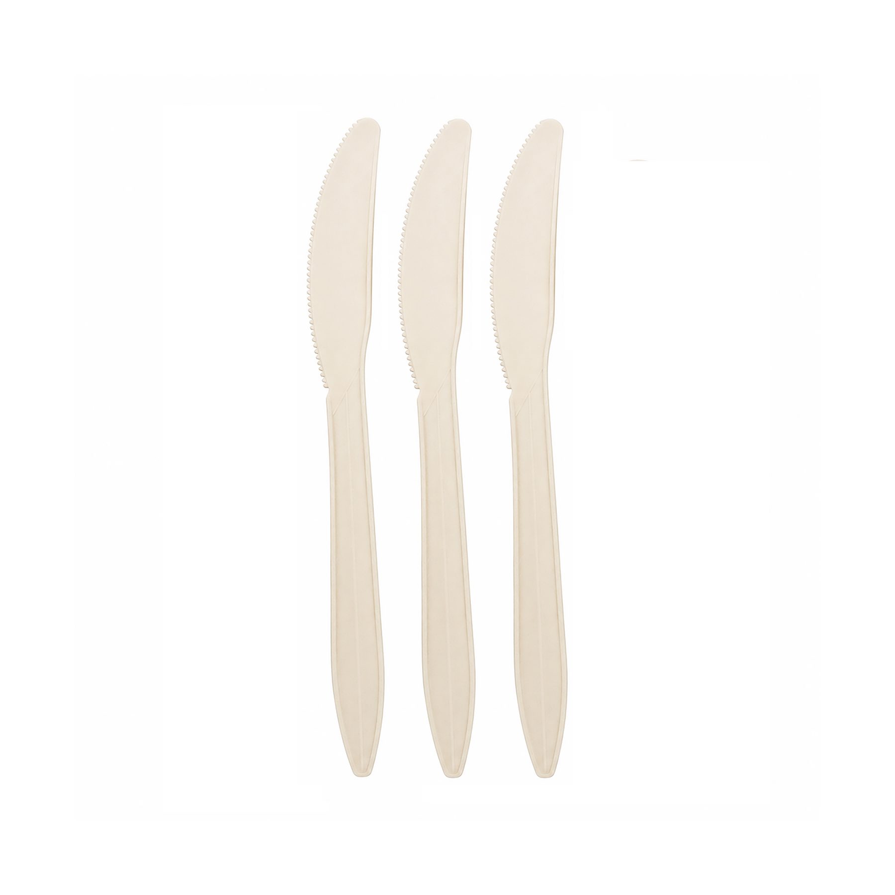 100% Biodegradable Cornstarch Knives