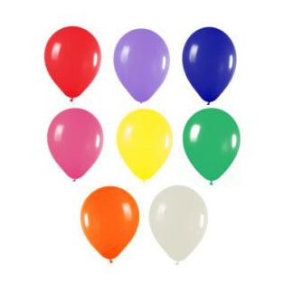 Ballons De Couleurs Assorties 11"