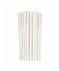 Biodegradable White Cornstarch Straws