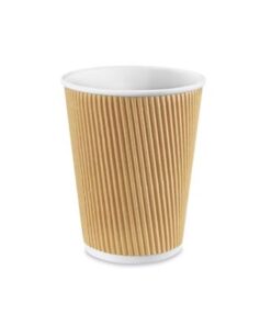 12oz. Rippled Hot Paper Cups
