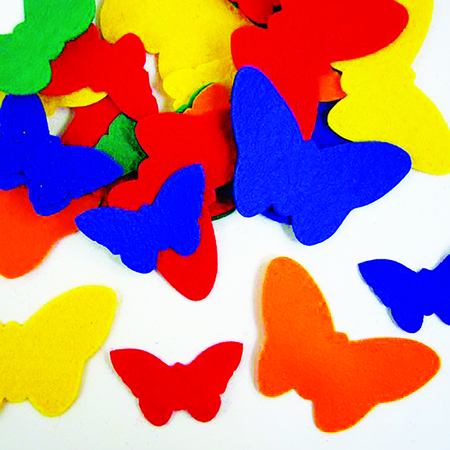 Acrylic Felt Butterfly Shapes