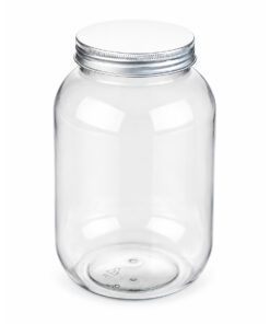 1000ml Plastic Mason Jar