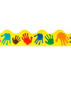 Rouleau De Bordure Décorative Pour La Salle De Classe, Coups De Main, 2 1/4 po x 39 pi