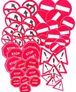 Self-Adhesive Foam Traffic Signs