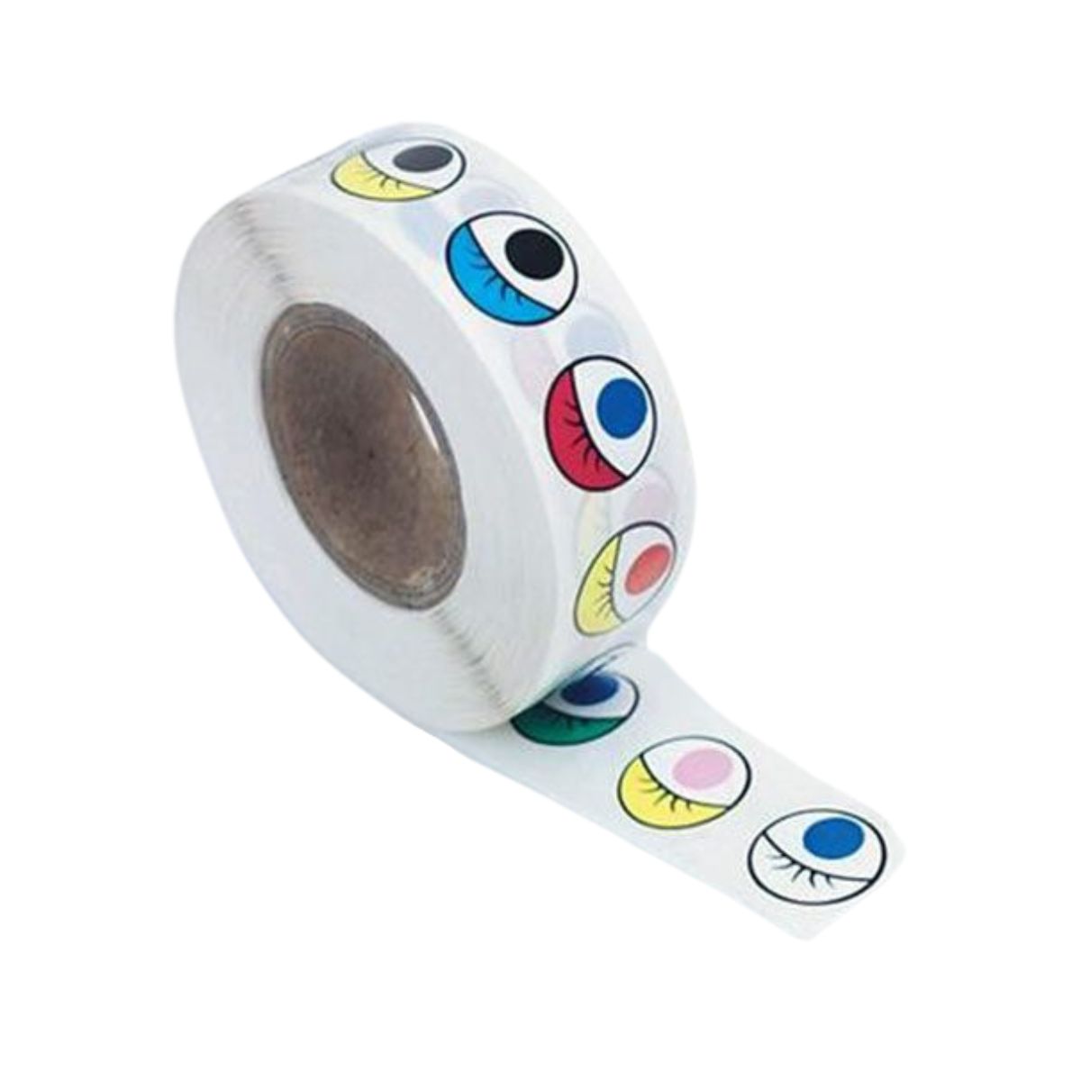 12mm Assorted Color Eye Stickers