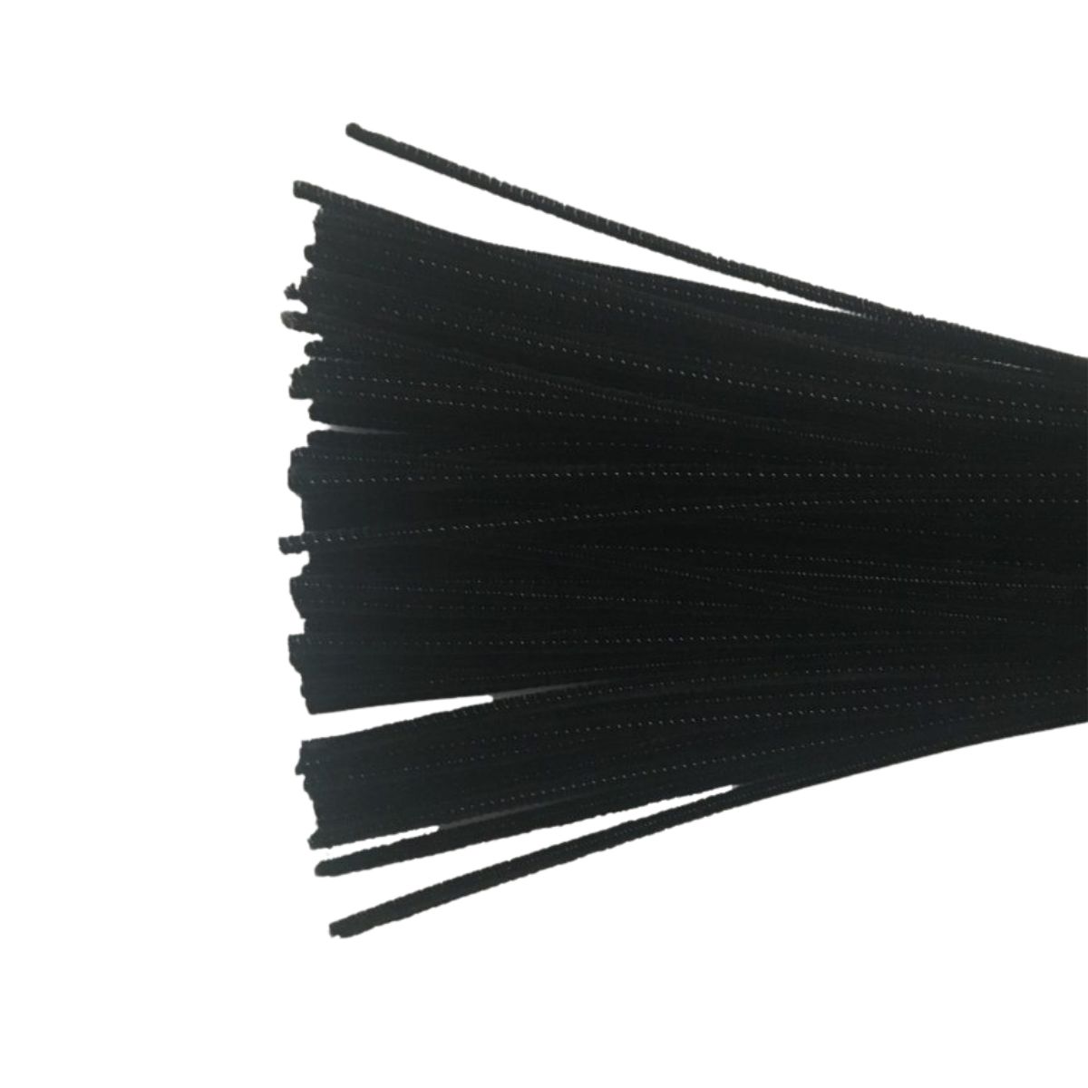 4mm x 12" Black Pipe Cleaner