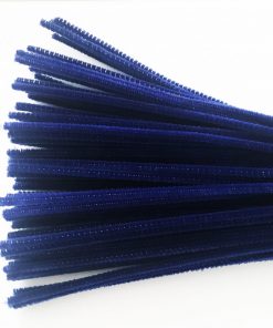 Cure-pipes 4mm x 12" bleu foncé