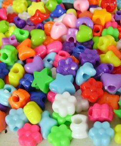 Assorted Color And Shape Beads