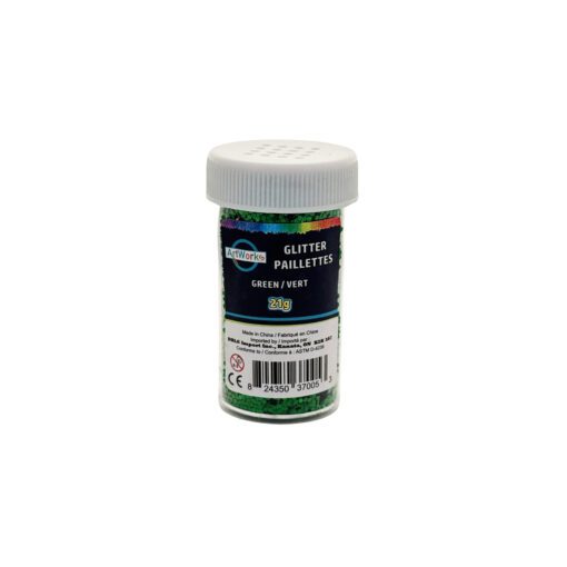 Paillettes en pot 21g couleur vert