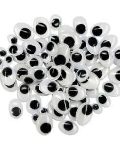 Yeux Mobiles Tailles Assorties Forme Ovale