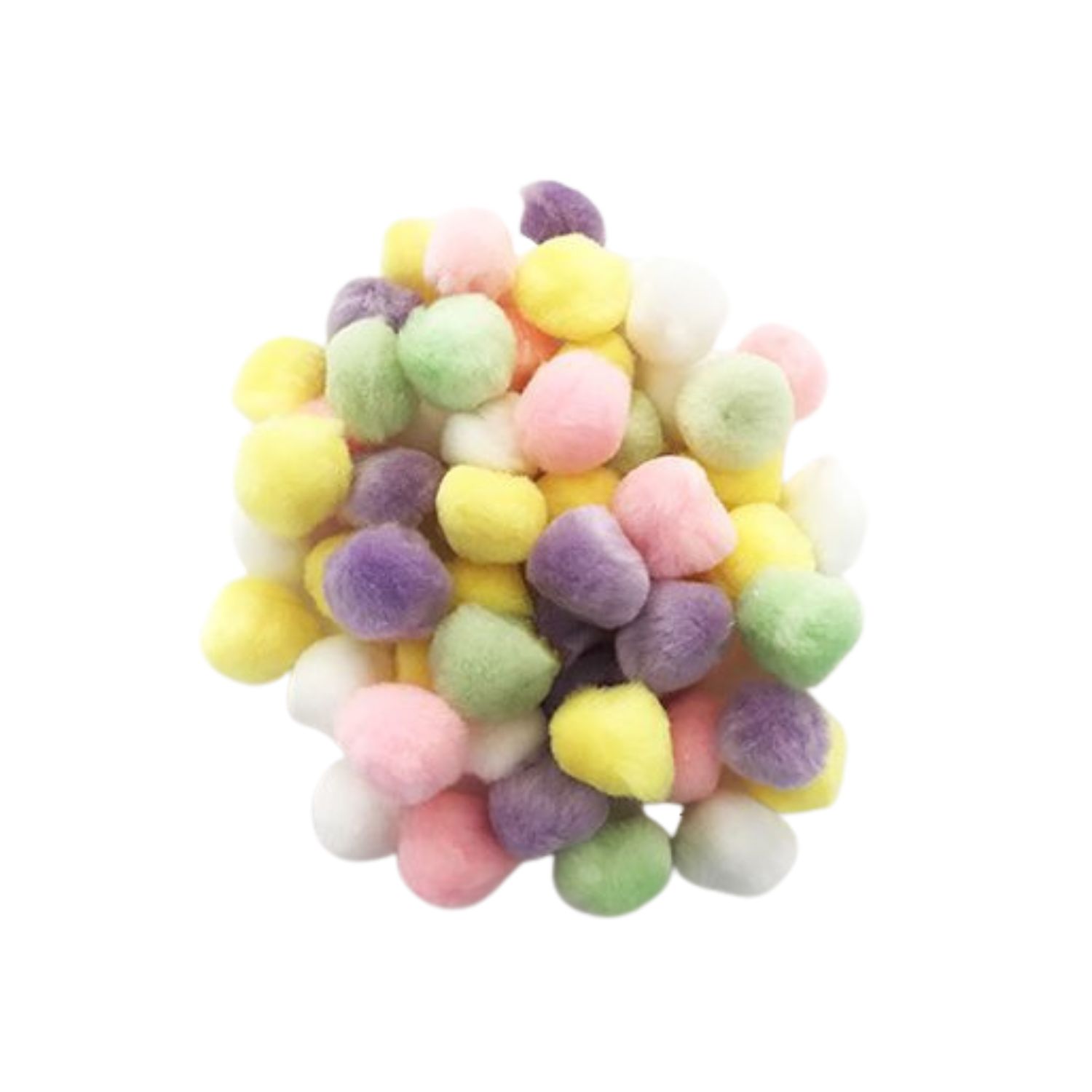 Pompons 1" Couleurs Pastels