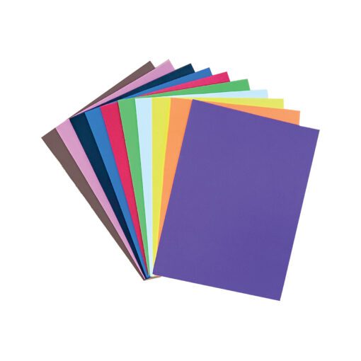 Feuilles de mousse 9x12" couleurs assorties