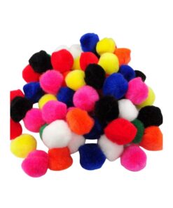 2" Assorted Color Pompoms