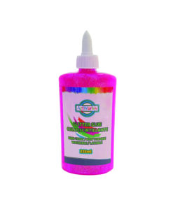 Colle scintillante rose