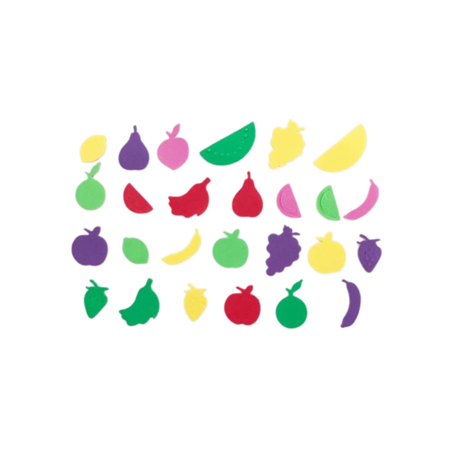 Self-adhesive Foam Fruit Shapes