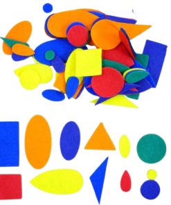 Acrylic Felt Geometric Shapes