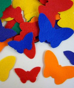 Acrylic Felt Butterfly Shapes